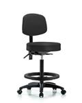 GSS45249 | Vinyl Stool with Back High Bench Height with Seat