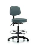 GSS45269 | Vinyl Stool with Back High Bench Height with Seat