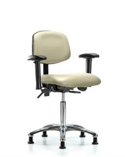 GSS45390 | Vinyl Chair Chrome Medium Bench Height with Adjust