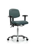 GSS45413 | Vinyl Chair Chrome Medium Bench Height with Seat T