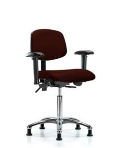 GSS45457 | Vinyl Chair Chrome Medium Bench Height with Seat T