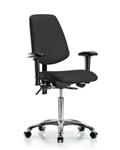 GSS45591 | Vinyl Chair Chrome Medium Bench Height with Medium