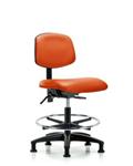 GSS46037 | Vinyl Chair Medium Bench Height with Seat Tilt Chr