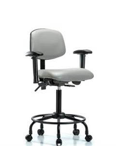 GSS46139 | Vinyl Chair Medium Bench Height with Round Tube Ba
