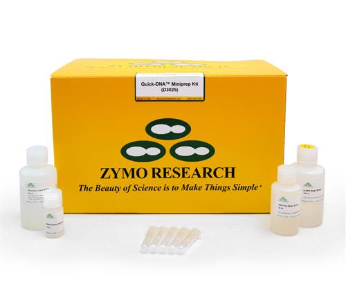 D3025 | Quick-DNA™ MiniPrep (200 Preps) w/ Zymo-Spin™ IIC Columns (Capped)