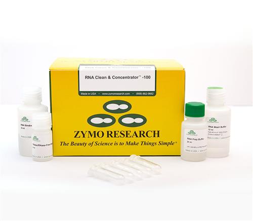 R1019 | RNA Clean & Concentrator™-100 (25 Preps) w/ Zymo-Spin™ V-E Columns w/ Reservoir (Capped)