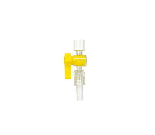 S7001 | One-Way Luer-Lock Clear Stopcock, 20 pack
