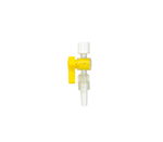 S7001 | One-Way Luer-Lock Clear Stopcock, 20 pack